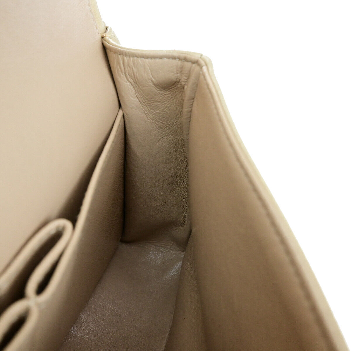 CHANEL CC Matelasse 23 Double Flap Chain Shoulder Bag Leather GHW BE 870RJ890