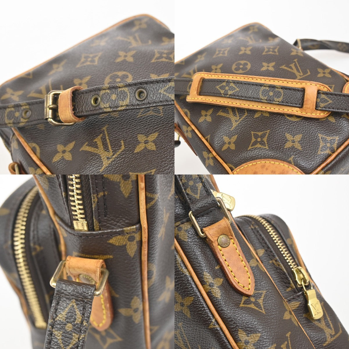 LOUIS VUITTON Amazon Crossbody Shoulder Bag Monogram Leather BN M45236 82KC762