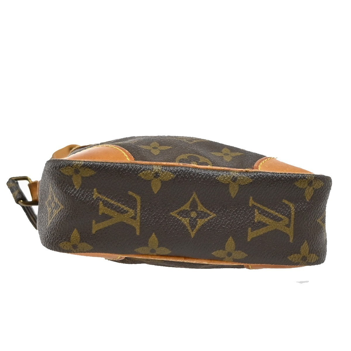 LOUIS VUITTON Danube Shoulder Bag Monogram Leather Brown France M45266 65KD159