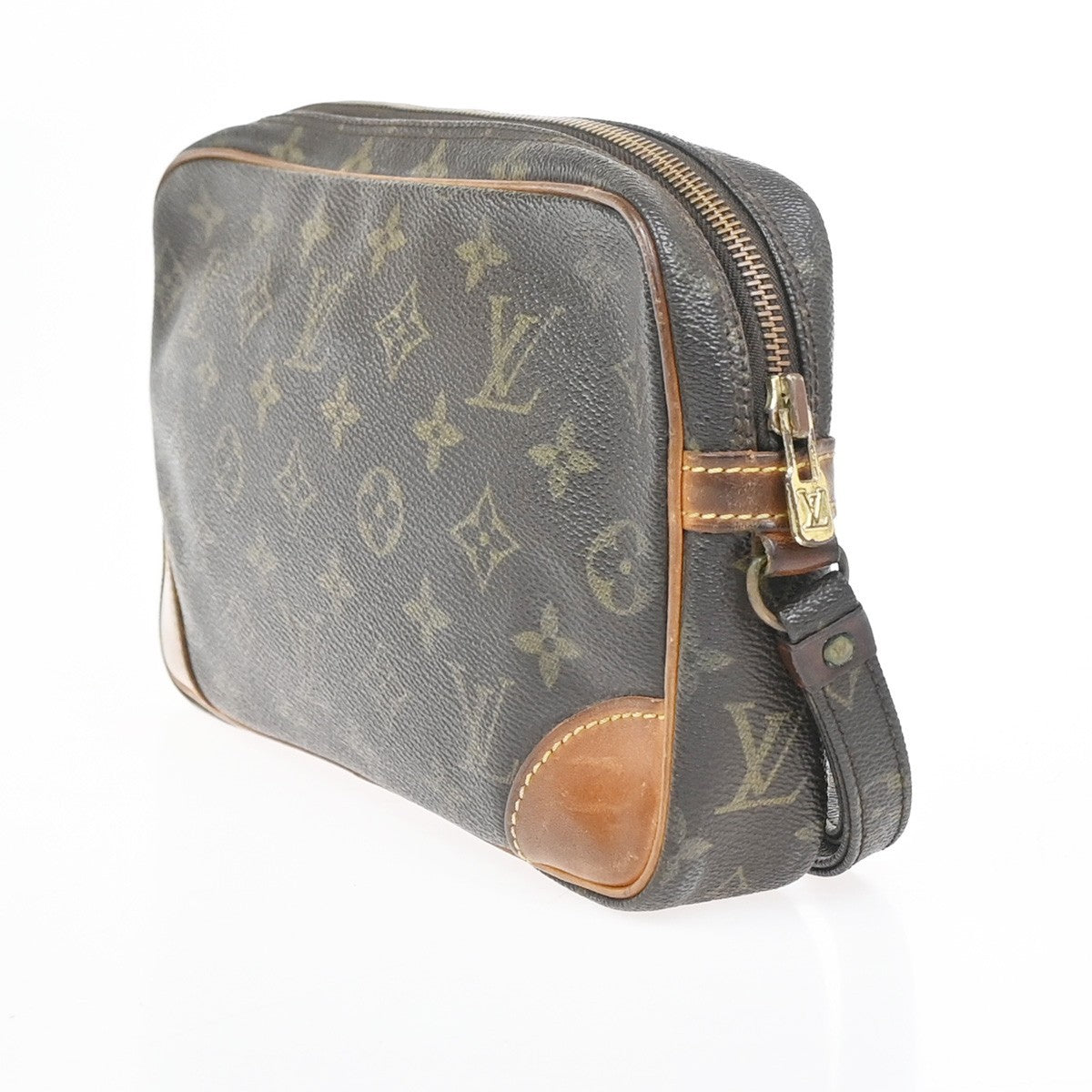 LOUIS VUITTON Marly Dragonne GM Clutch Hand Bag Monogram Brown M51825 67AA206