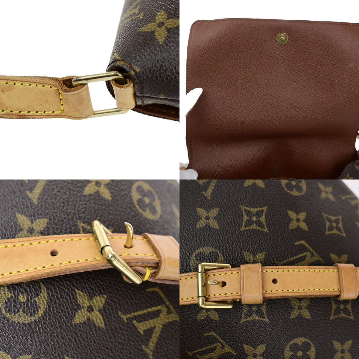 LOUIS VUITTON Musette Tango Short Shoulder Bag Monogram Leather M51257 89YG305