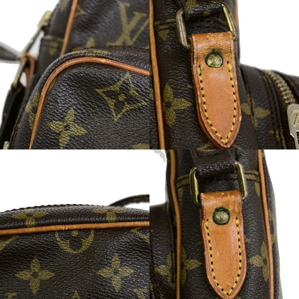 LOUIS VUITTON Amazon Crossbody Shoulder Bag Monogram Leather BN M45236 18EE097