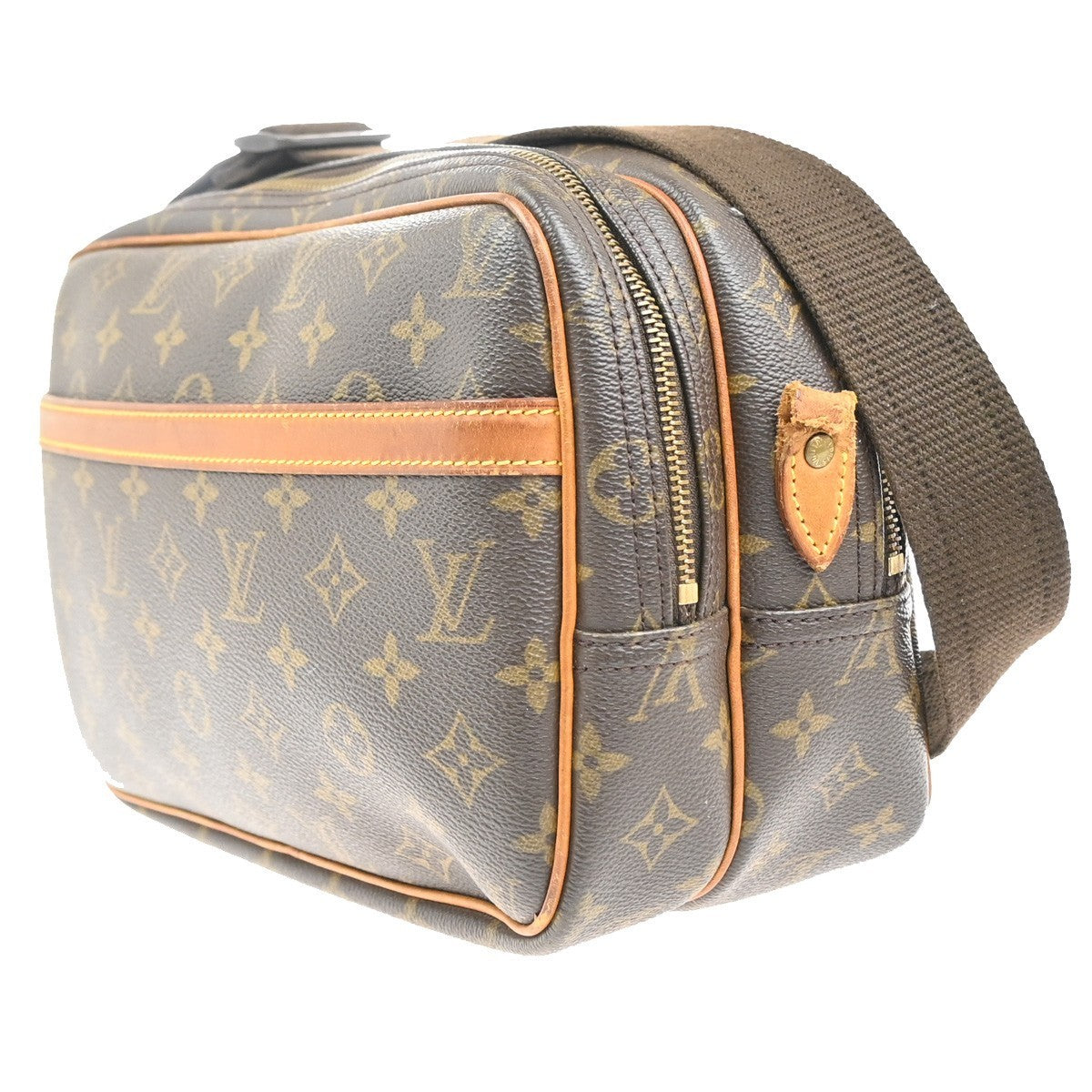 LOUIS VUITTON Reporter Crossbody Shoulder Bag Monogram Leather BN M45254 64KC592