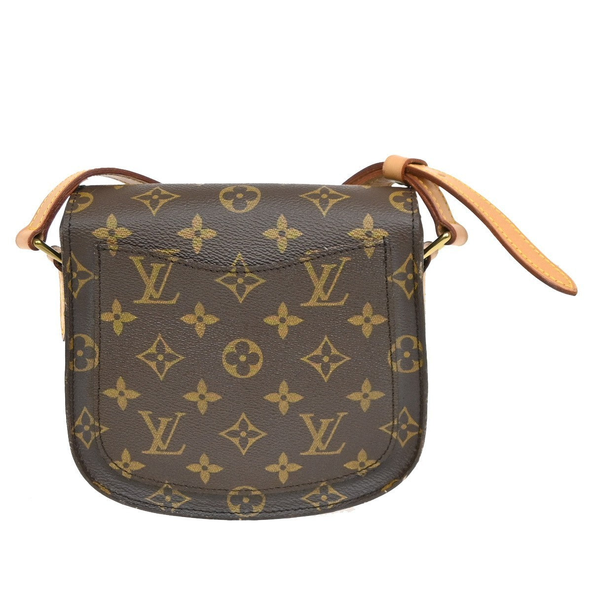 LOUIS VUITTON Mini Saint Cloud Shoulder Bag Monogram Leather BN M51244 72MA036