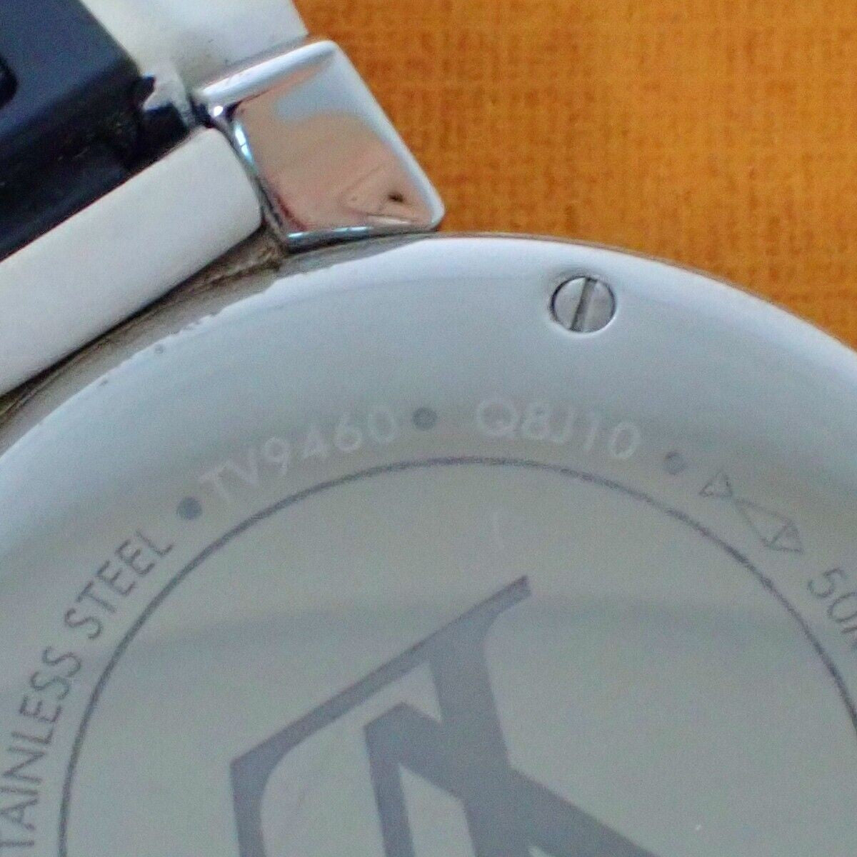 LOUIS VUITTON Tambour Moonstar Quartz Watch Rubber Band White Q8J10 680RH773