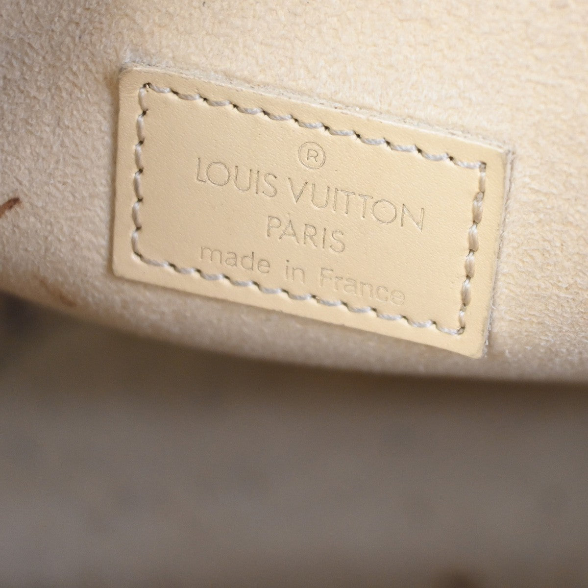 LOUIS VUITTON Noctambule Hand Bag Epi Leather Beige GHW France M5452A 62ZA366