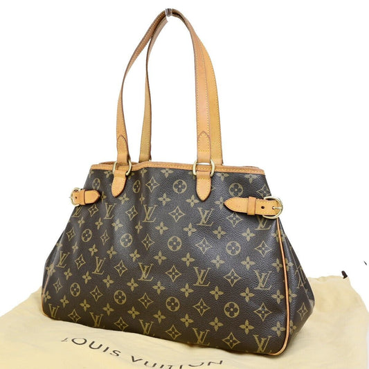 LOUIS VUITTON Batignolles Horizontal Shoulder Bag Monogram Brown M51154 79EC885