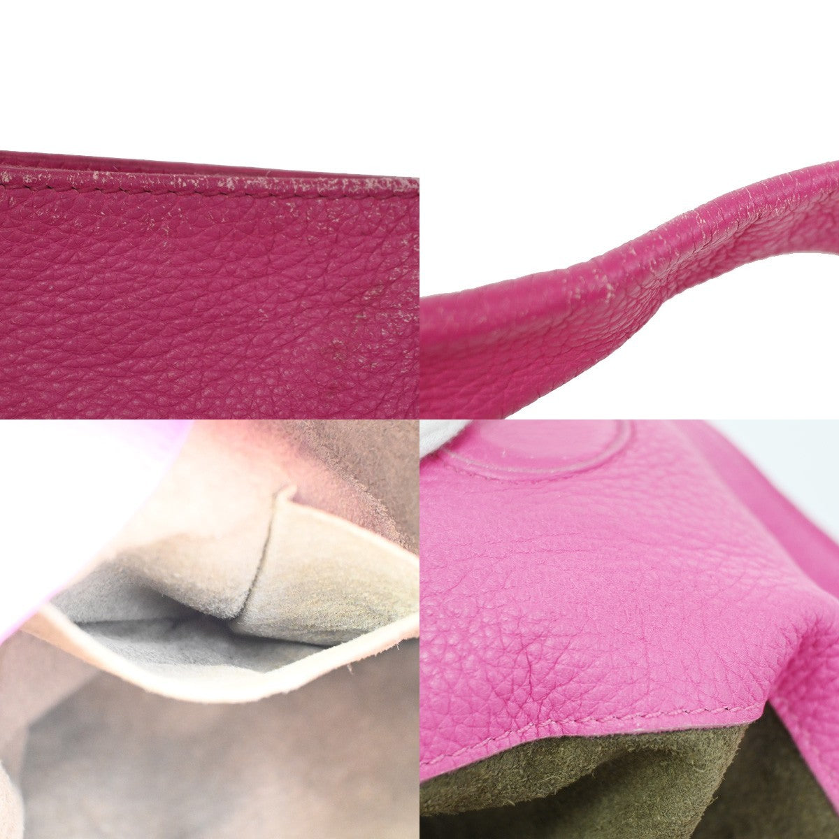 BOTTEGA VENETA Intrecciato Logo Shoulder Bag Cervo Leather Pink Italy 16ZA223