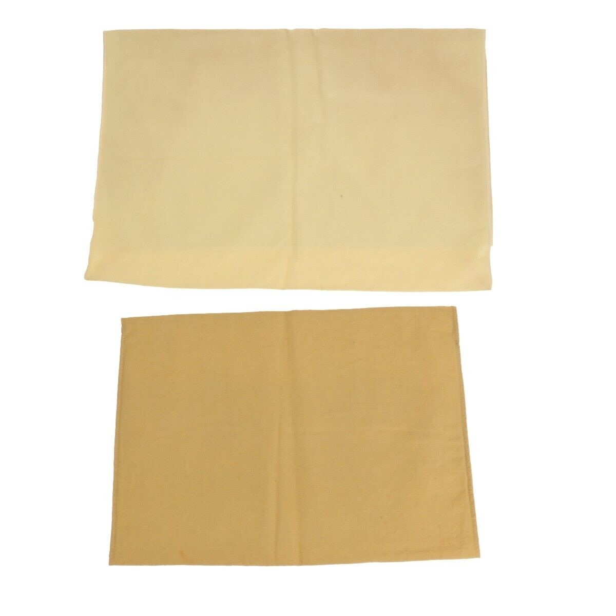 LOUIS VUITTON Logo 10 Set Dust Bag Drawstring Canvas Cotton Beige Brown 09EB738