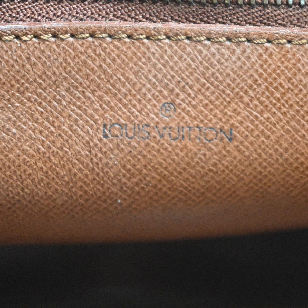 LOUIS VUITTON Jeune Fille MM Shoulder Bag Monogram Leather Brown M51226 32SA151