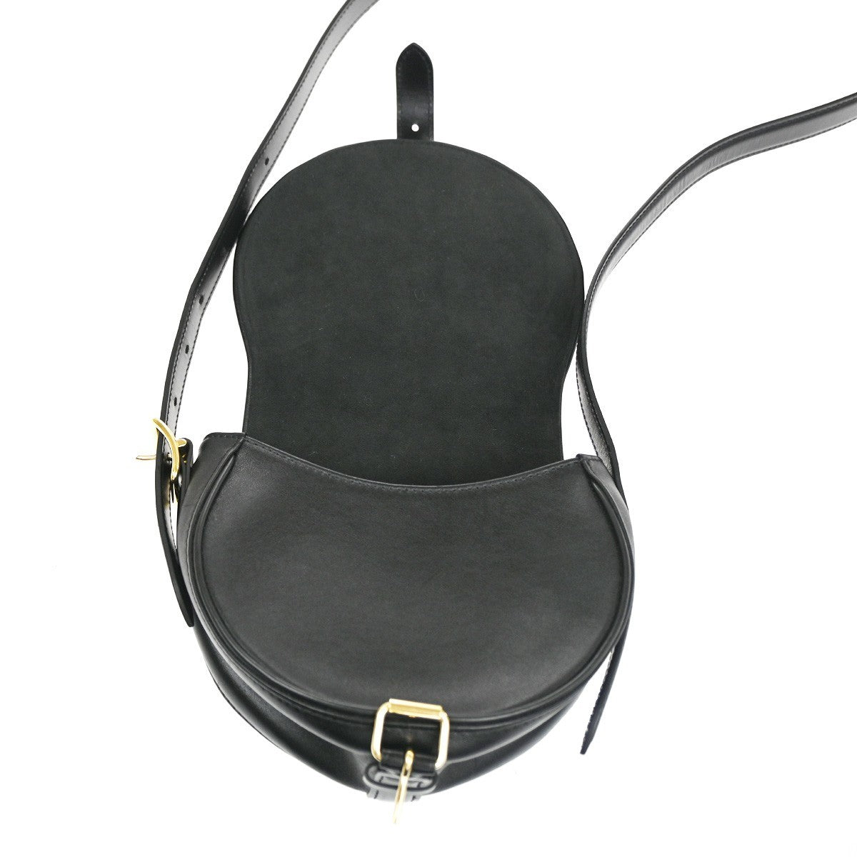 LOUIS VUITTON LV Tambourine Shoulder Bag Calfskin Leather Black M55505 603KC983