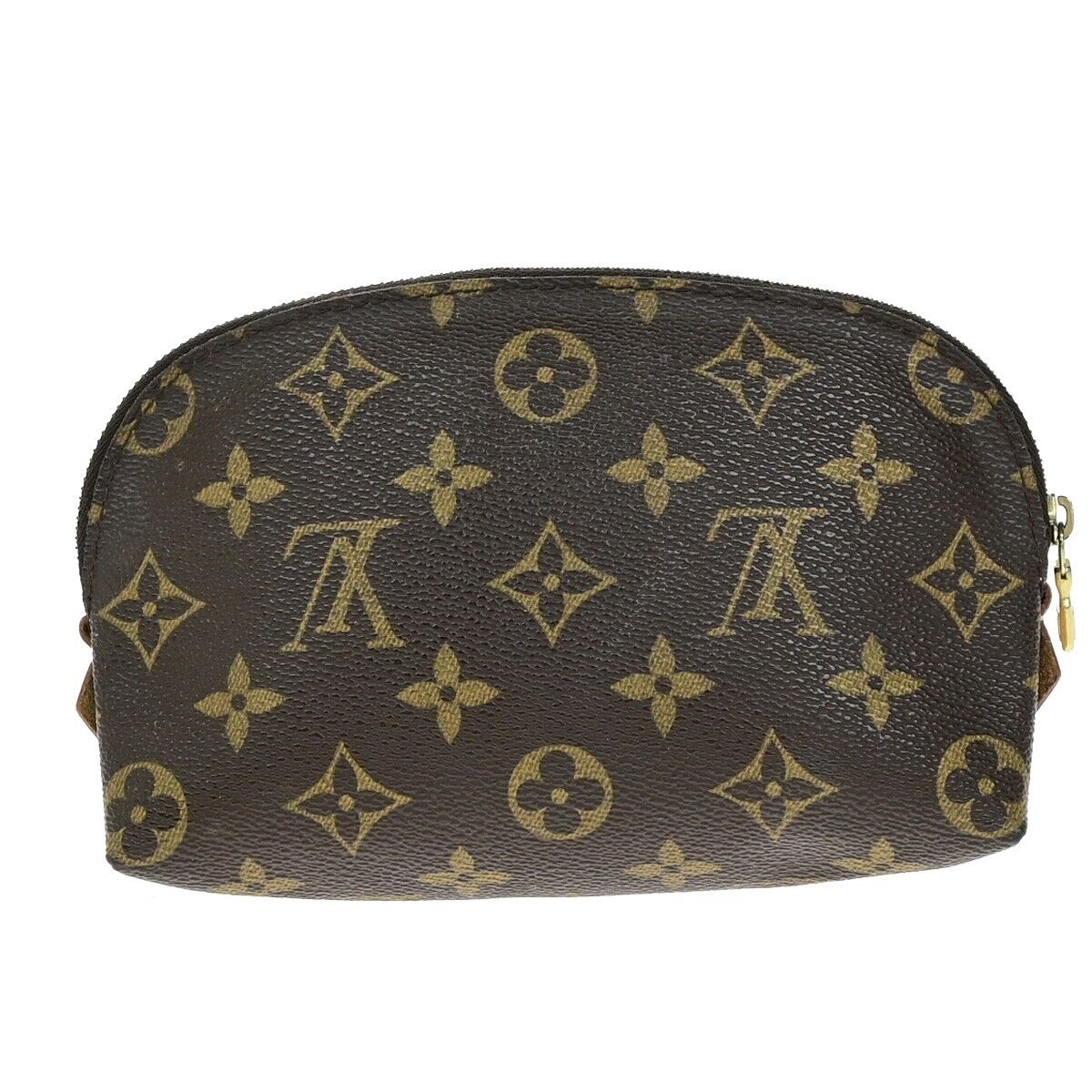 LOUIS VUITTON Pochette Cosmetic Pouch Bag Monogram Leather BN M47515 04ED965