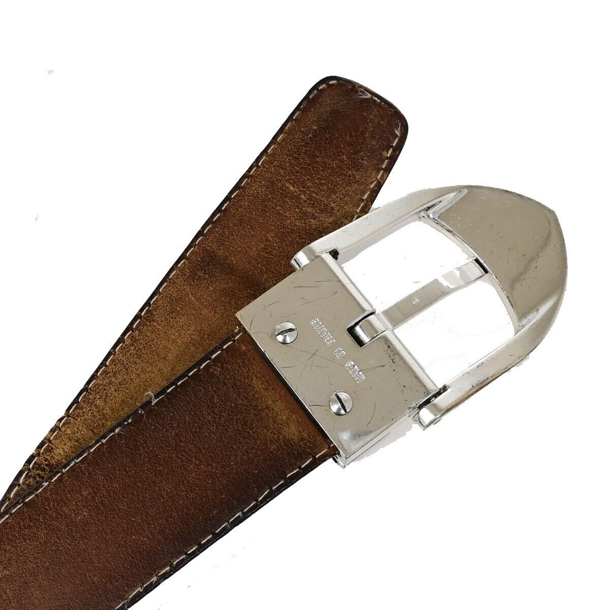 LOUIS VUITTON Ceinture Classic Belt Epi Leather Black M6833V Accessory 08KA375