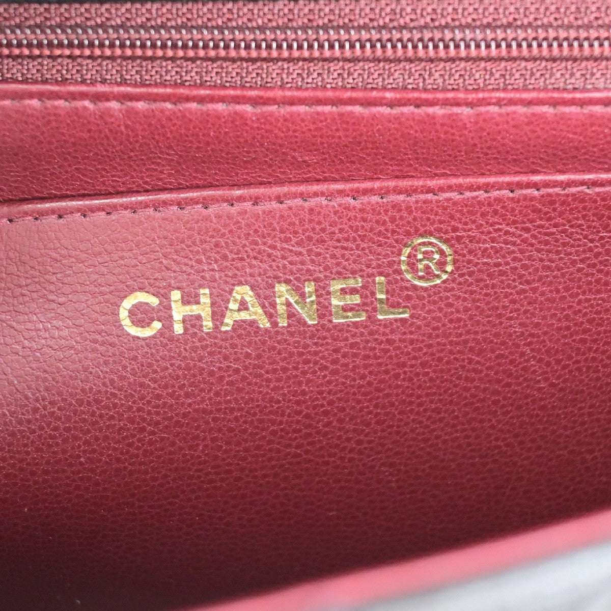 CHANEL CC Matelasse 25 Hand Bag Lambskin Leather Black GHW Vintage 805RK853