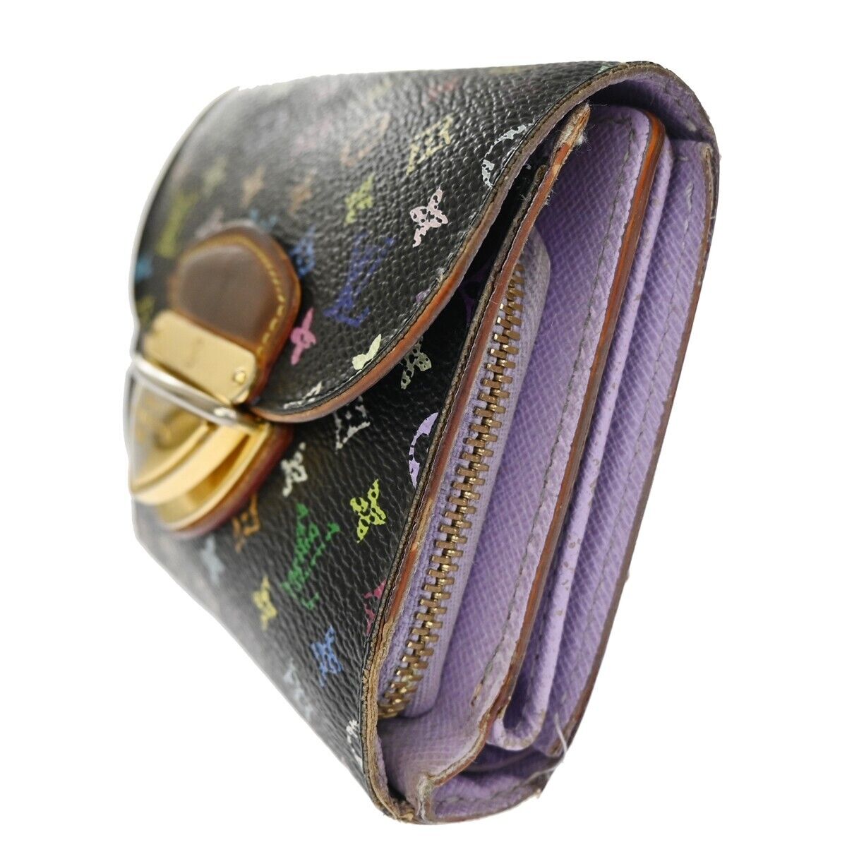 LOUIS VUITTON Portefeuille Joy Trifold Wallet Monogram Multi BK M60283 04EA245