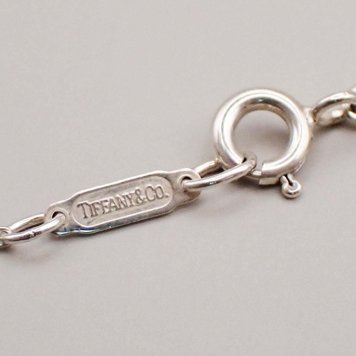 Tiffany & Co. Signature X Cross Chain Necklace Pendant Ag 925 Silver 05YH714
