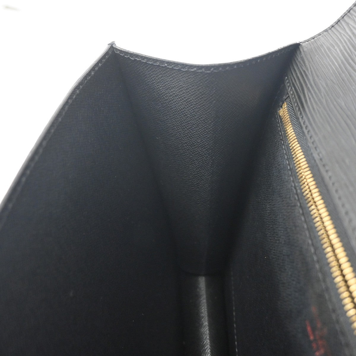 LOUIS VUITTON Monceau 2Way Shoulder Hand Bag Epi Leather Black M52122 12KC767