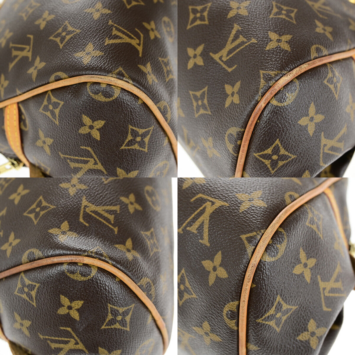 LOUIS VUITTON Montorgueil PM Shoulder Bag Monogram Leather Brown M95565 16YG789