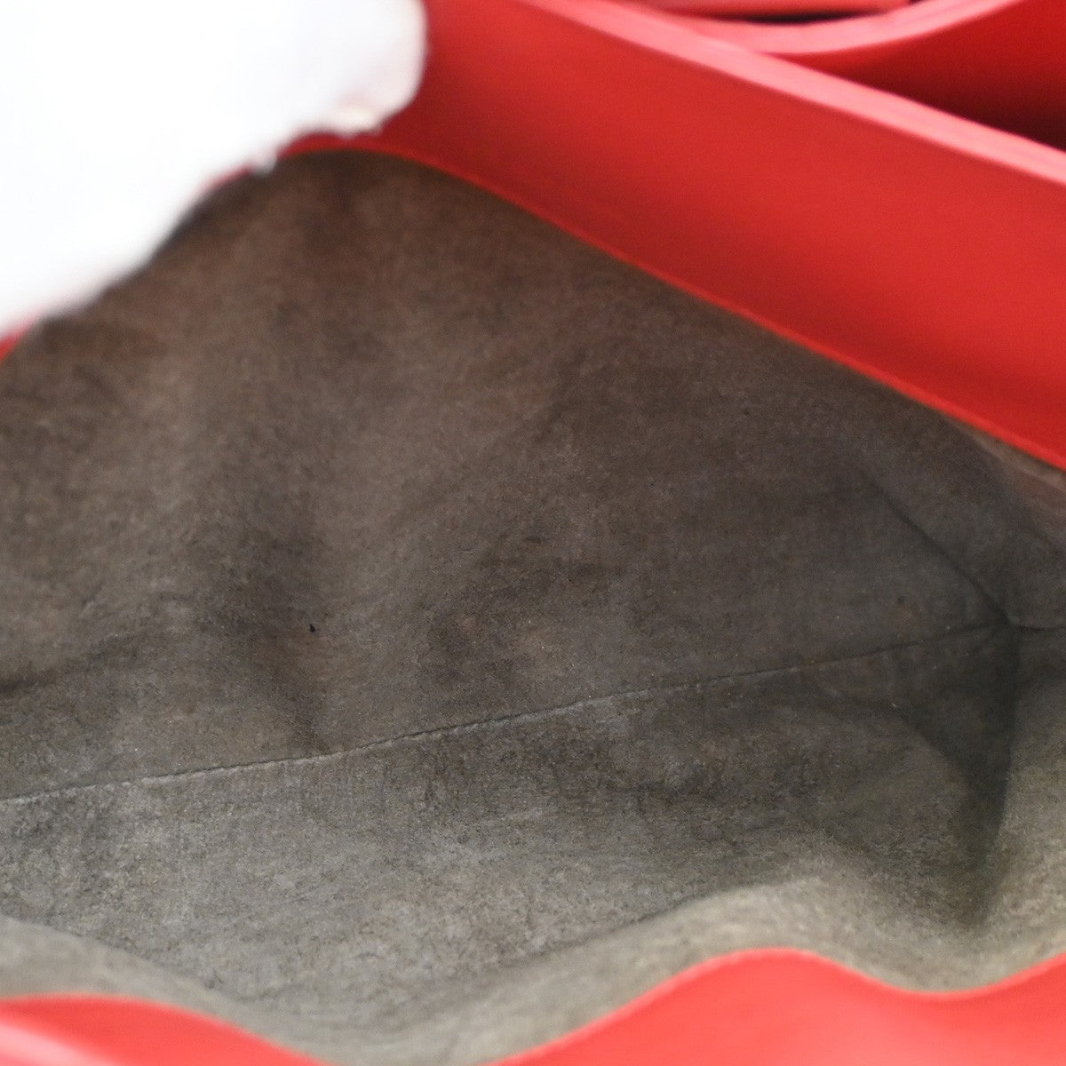 BOTTEGA VENETA Intrecciato Roma 2Way Shoulder Bag Nappa Leather Red 50RL604