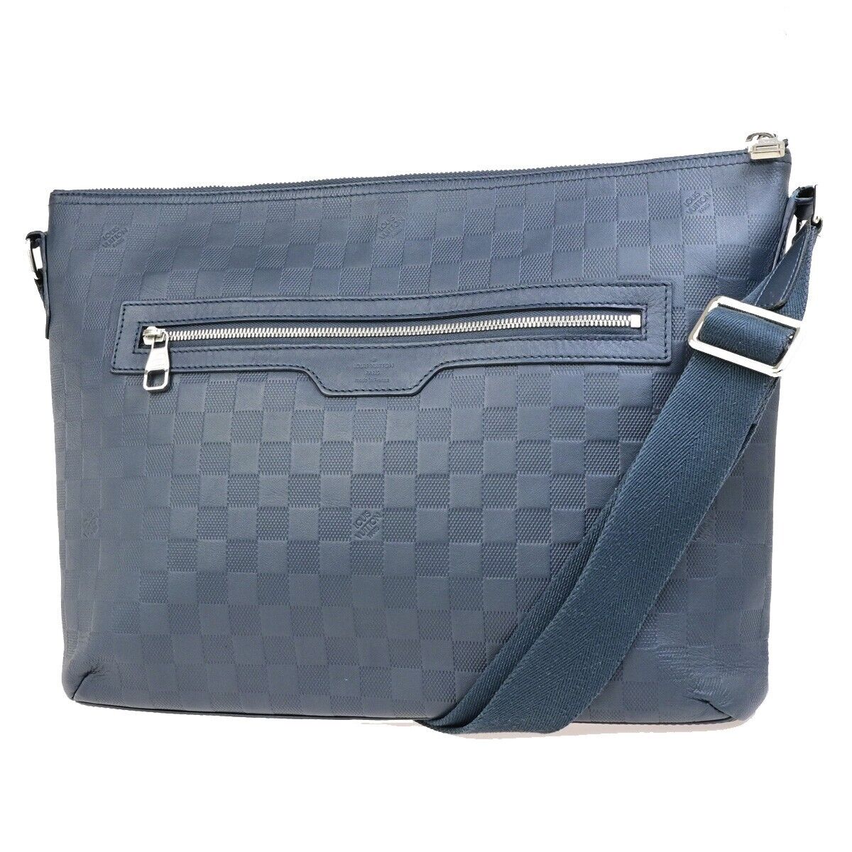 LOUIS VUITTON Mick MM America's Cup Shoulder Bag Damier Infini BE N41638 15ED057