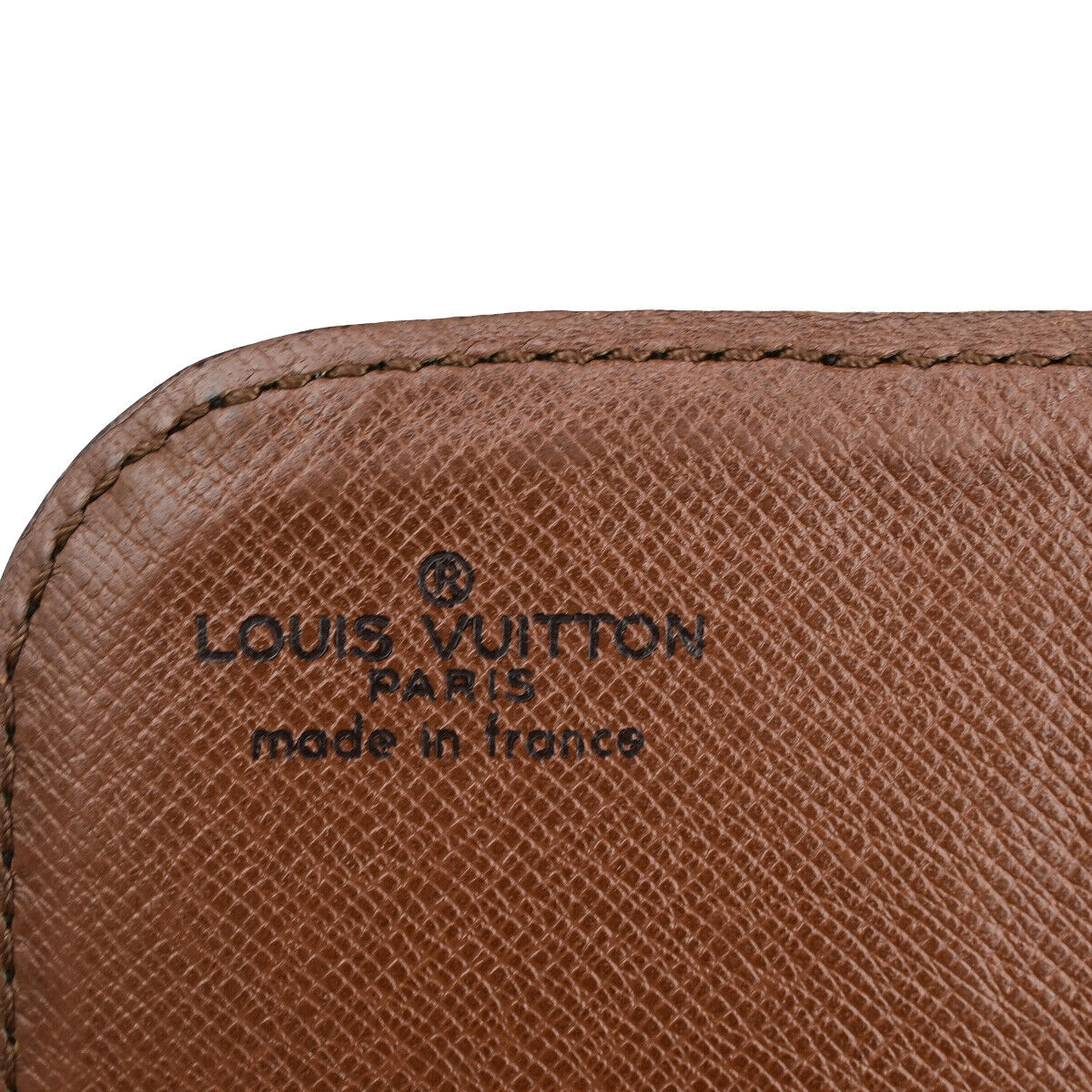 LOUIS VUITTON Cartouchiere MM Shoulder Bag Monogram Leather Brown M51253 34YF498