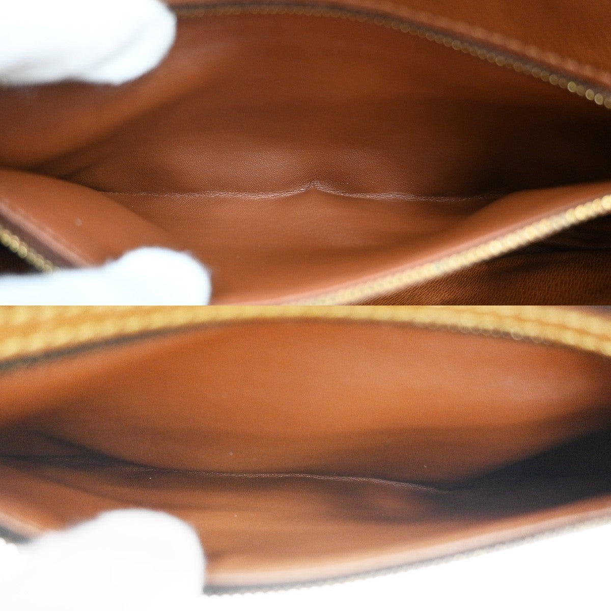 LOUIS VUITTON Marly Dragonne GM Clutch Hand Bag Monogram Brown M51825 04CA100