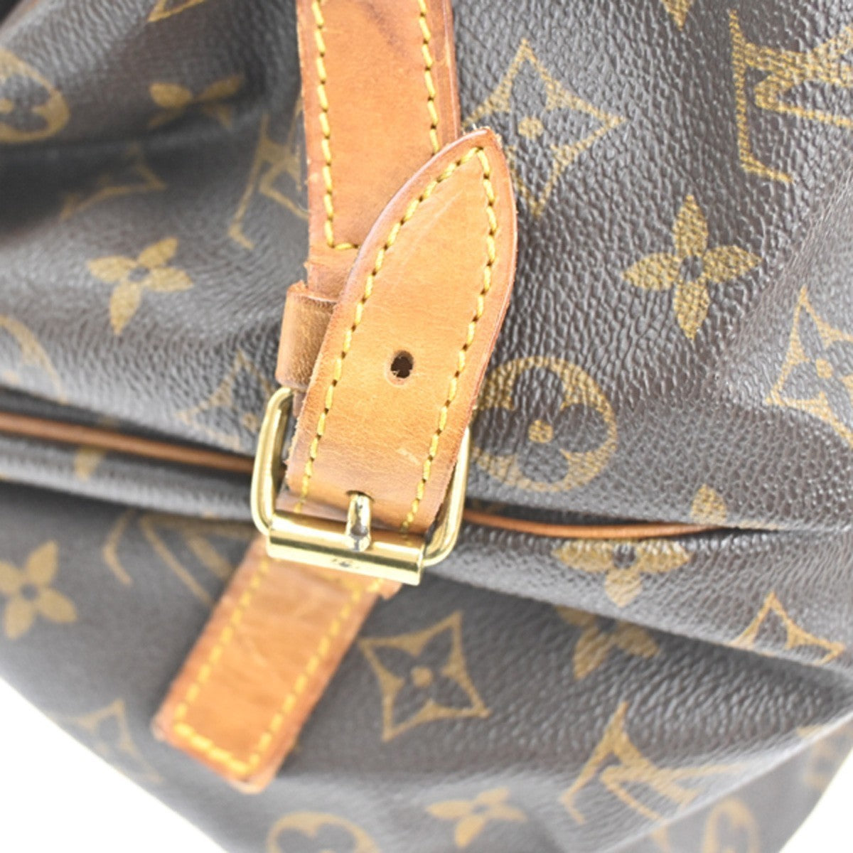 LOUIS VUITTON Saumur 35 Shoulder Bag Monogram Leather BN France M42254 82CA635