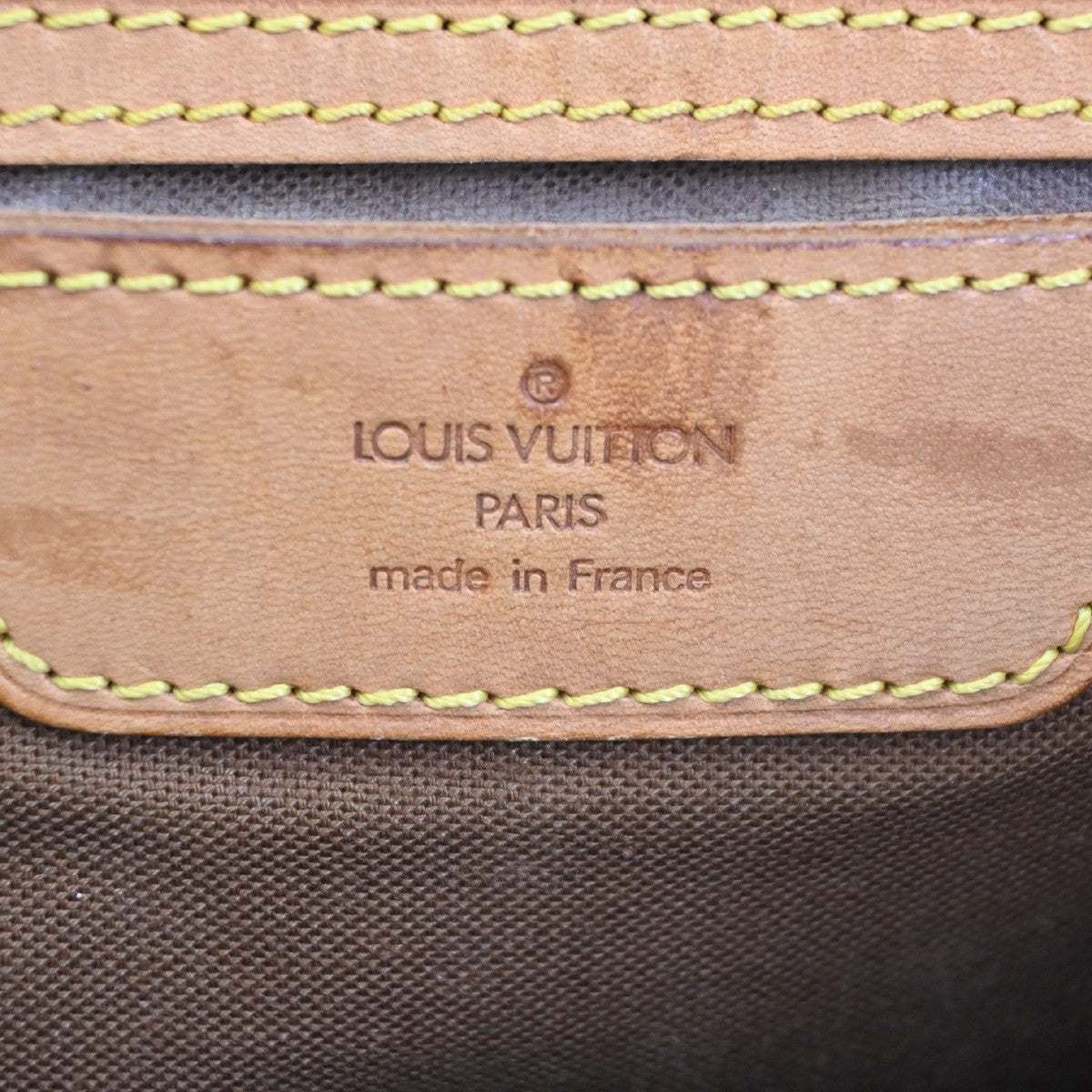 LOUIS VUITTON Flanerie 50 Shoulder Bag Monogram Leather Brown M51116 18PA061