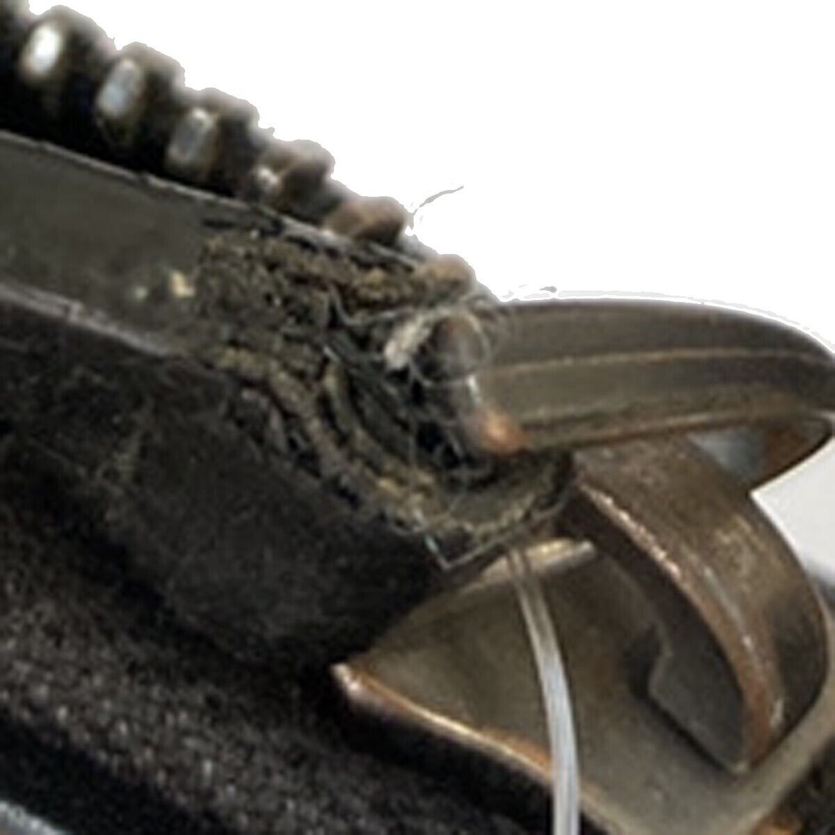 BOTTEGA VENETA Intrecciato Long Zipper Around Wallet Purse Leather Black 68EC519