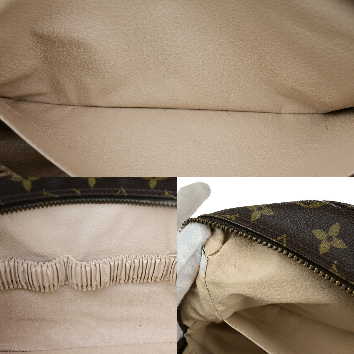 LOUIS VUITTON Trousse Toilette 28 Clutch Hand Bag Monogram Brown M47522 64SJ382