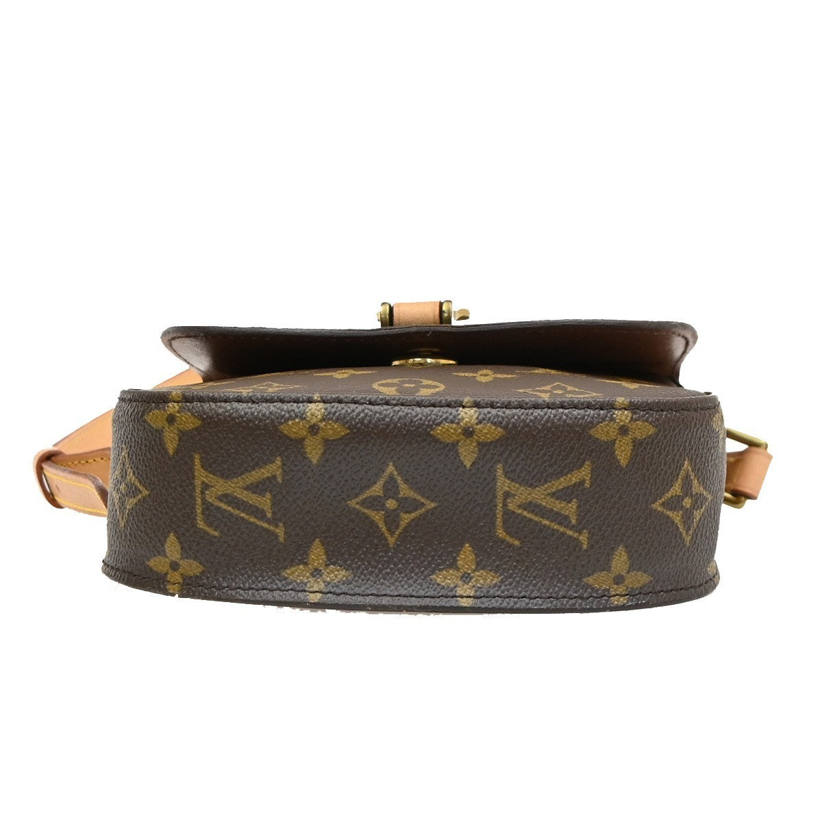 LOUIS VUITTON Mini Saint Cloud Shoulder Bag Monogram Leather BN M51244 72MA036