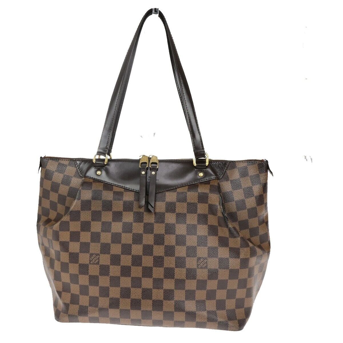 LOUIS VUITTON  Westminster GM Shoulder Bag Damier Ebene Leather N41103 73SJ586