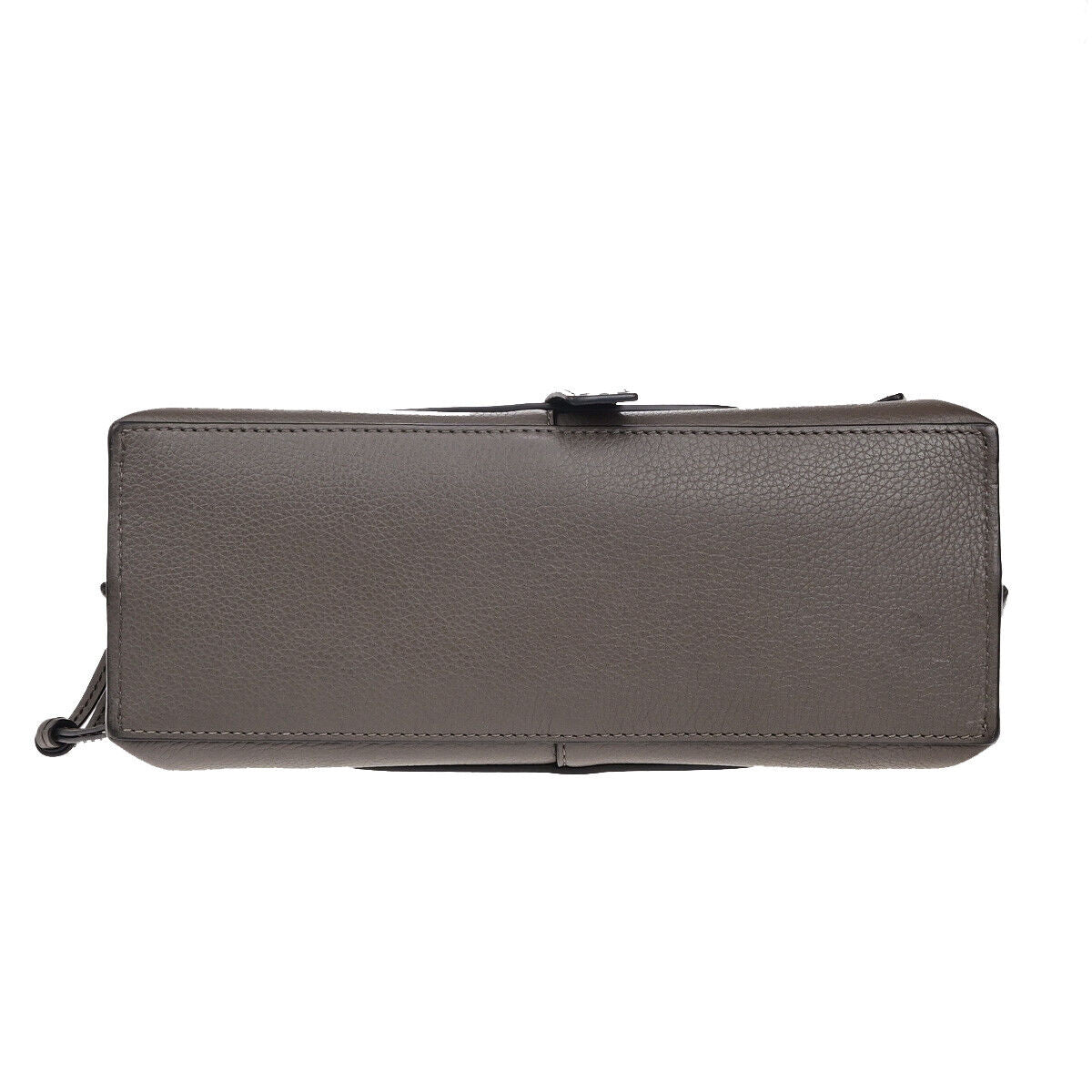 LOEWE Logo Gate Top Handle 2Way Shoulder Hand Bad Leather Brown GHW 95RK662