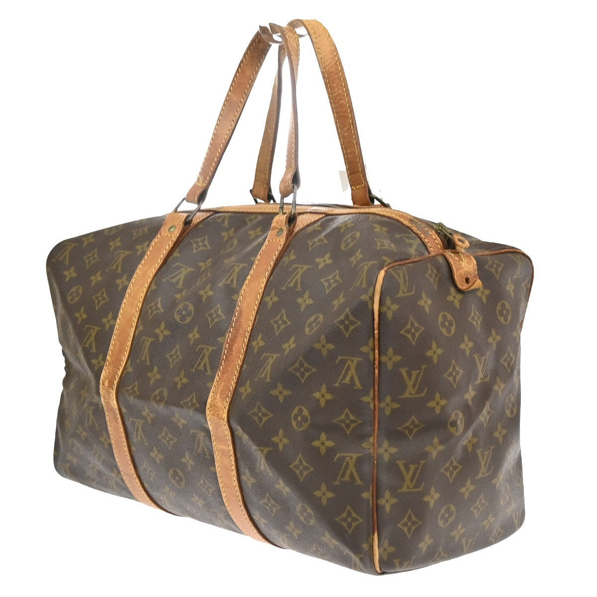 LOUIS VUITTON Sac Souple 45 Travel Hand Bag Monogram Leather BN M41624 62CB015