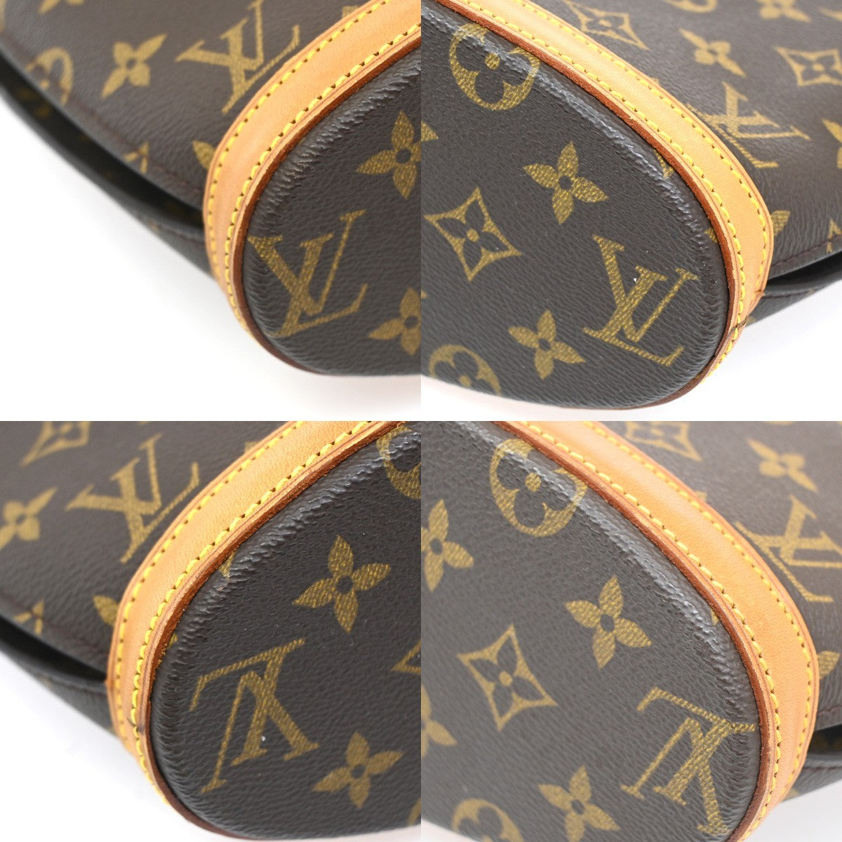 LOUIS VUITTON BABYLONE Shoulder Bag Monogram Leather Brown France M51102 73KC195