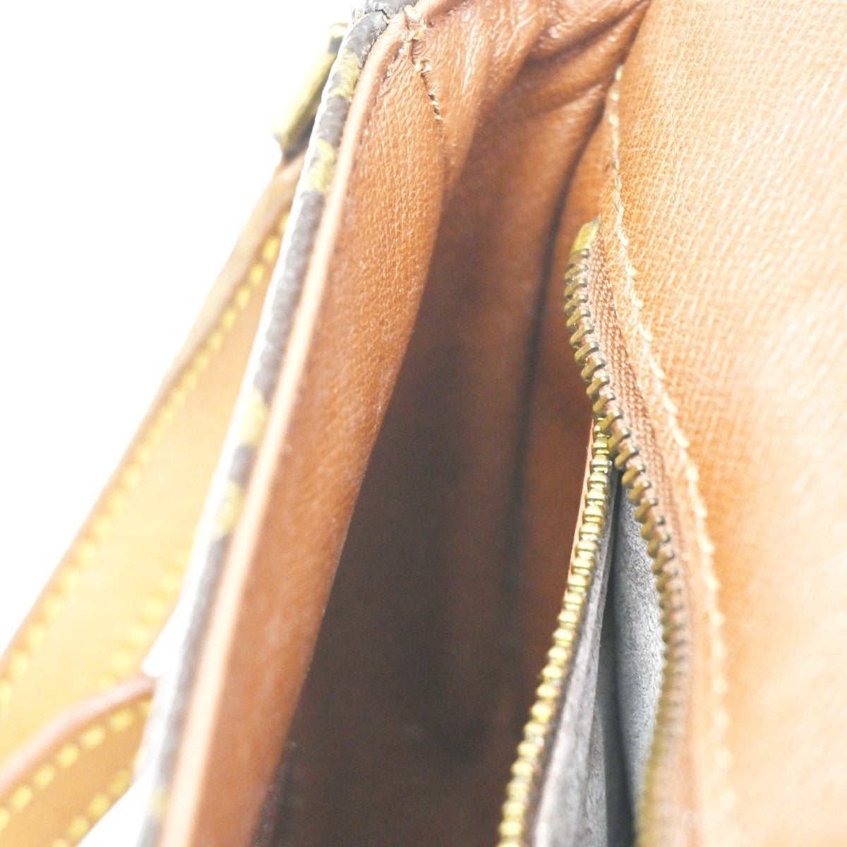 LOUIS VUITTON Chantilly PM Shoulder Bag Monogram Leather Brown M51234 80CA593