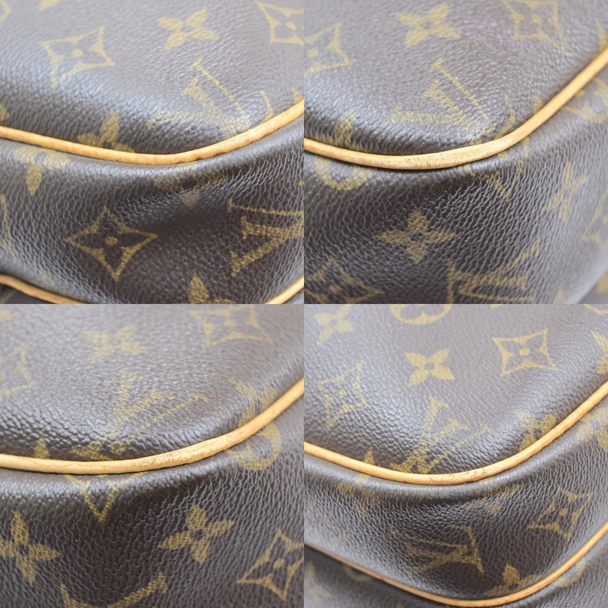 LOUIS VUITTON Reporter PM Crossbody Shoulder Bag Monogram Leather M45254 82YJ261