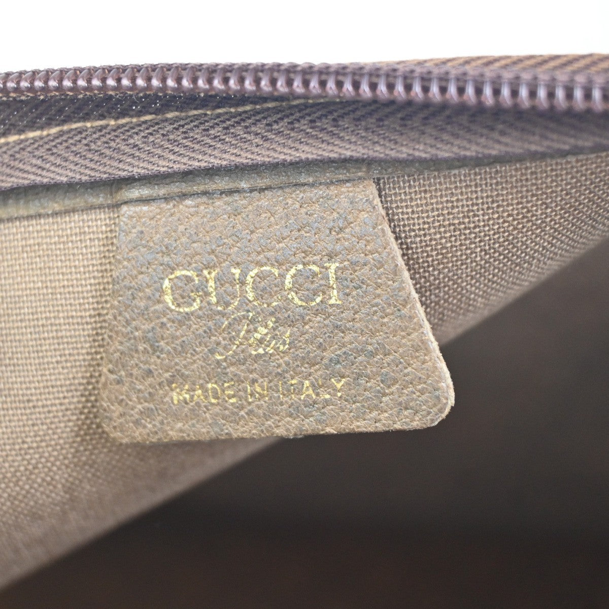 GUCCI PLUS GG Pattern Sherry Shoulder Tote Bag PVC Leather BE BN Italy 61ZA327