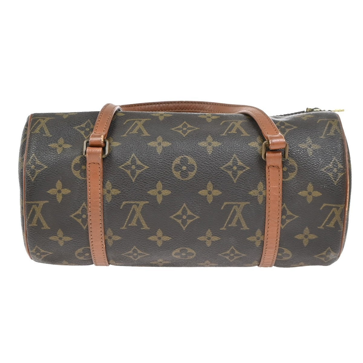 LOUIS VUITTON PAPILLON 26 Hand Bag Monogram Leather Brown France M51366 71ZA302