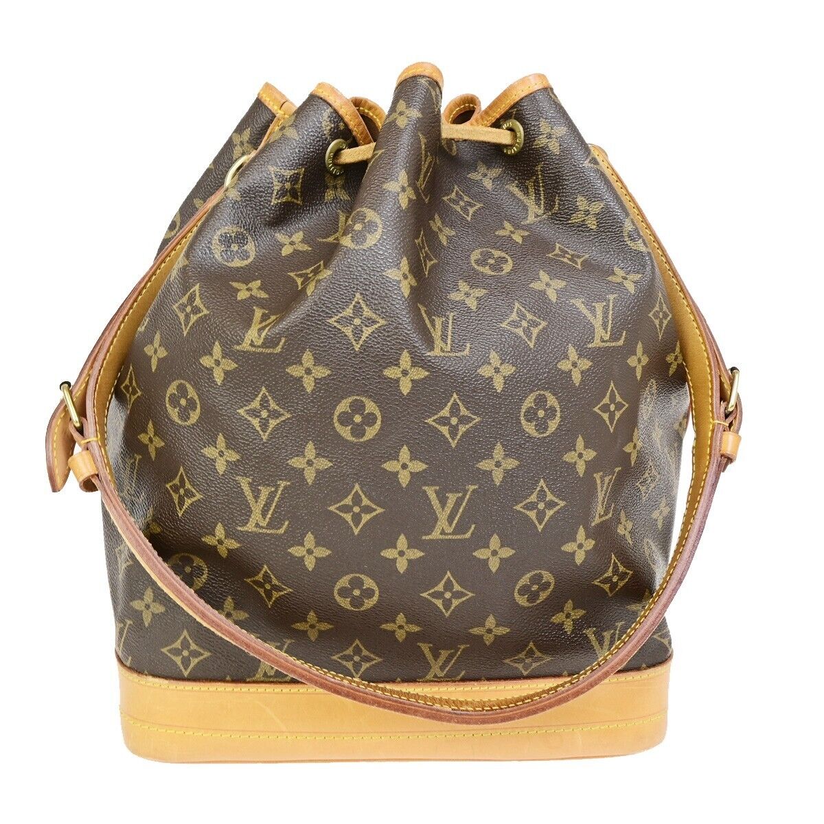 LOUIS VUITTON Noe GM Drawstring Shoulder Bag Monogram Leather BN M42224 73EC874