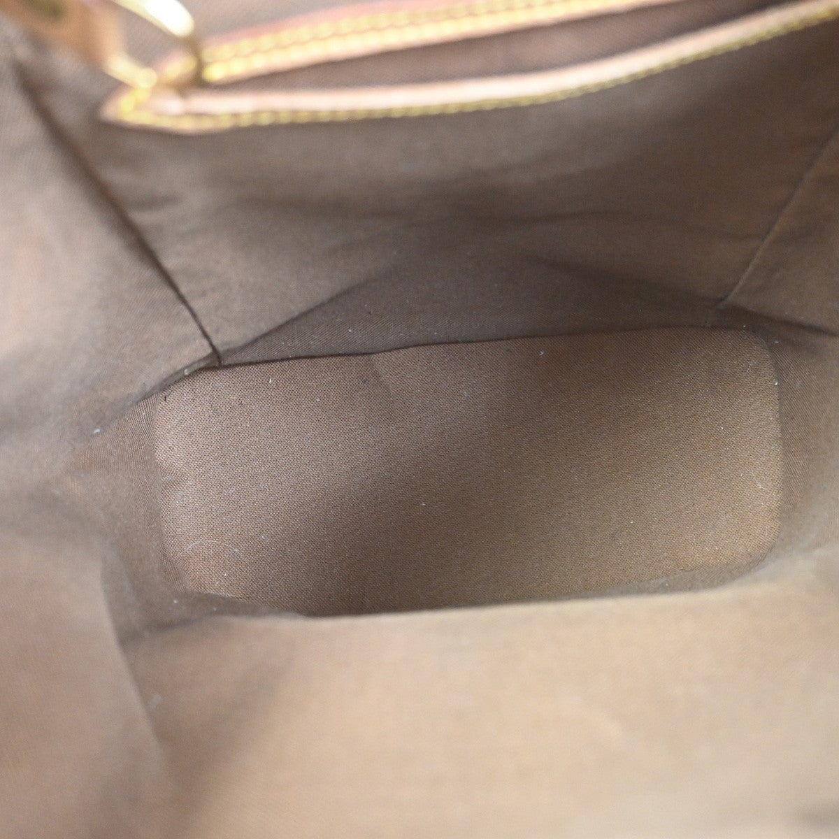 LOUIS VUITTON Montsouris MM Backpack Bag Monogram Leather Brown M51136 15ZA330