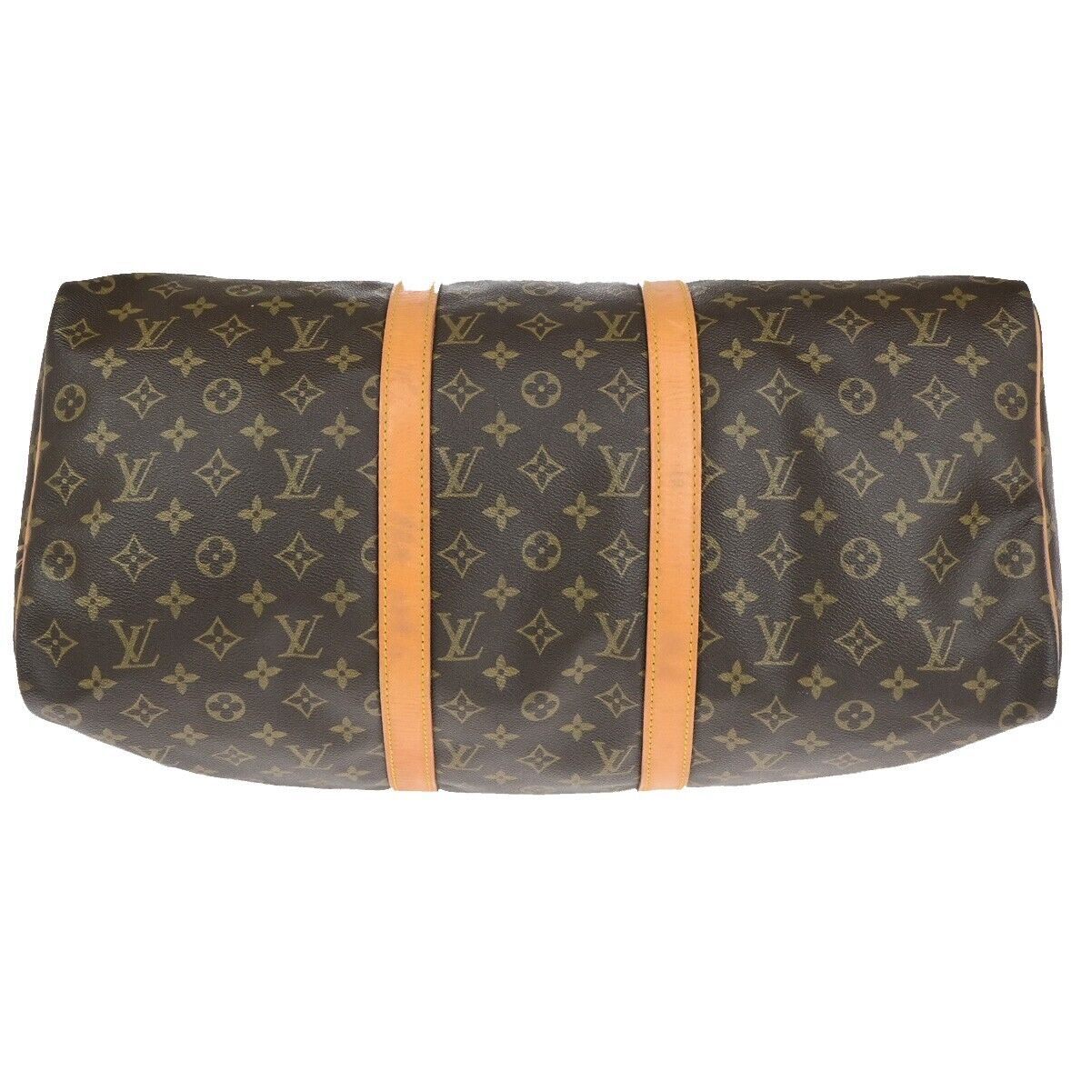 LOUIS VUITTON Keepall 50 Travel Hand Bag Monogram Leather Brown M41426 84ED235