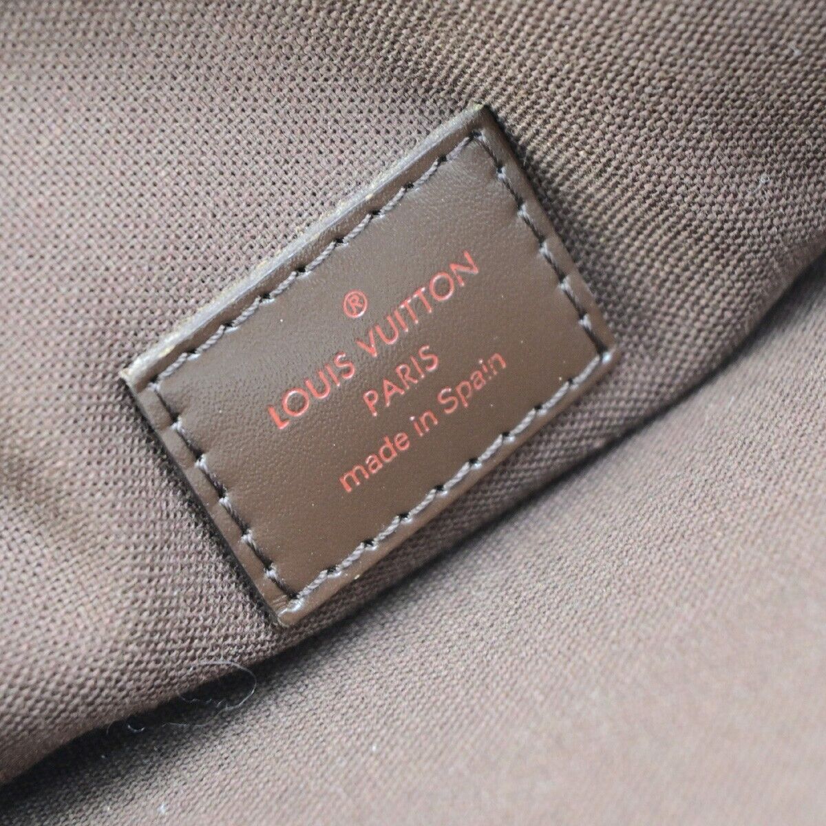 LOUIS VUITTON Cabas Beaubourg Shoulder Bag Damier Ebene Leather N52006 12EC923