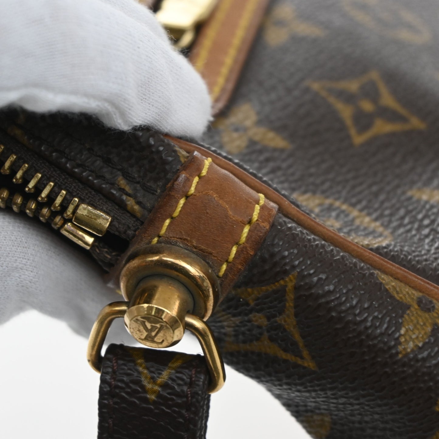 LOUIS VUITTON Marly Dragonne GM Clutch Hand Bag Monogram Leather M51825 38MA659