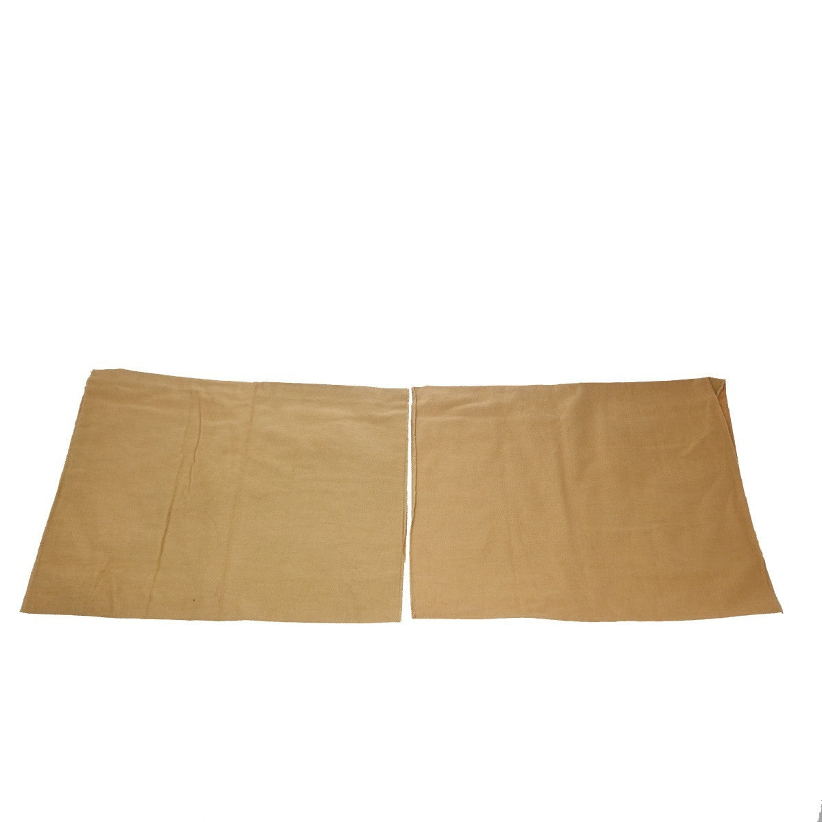 LOUIS VUITTON Logo 10 Set Drawstring Dust Bag Canvas Cotton Beige Brown 09YH866