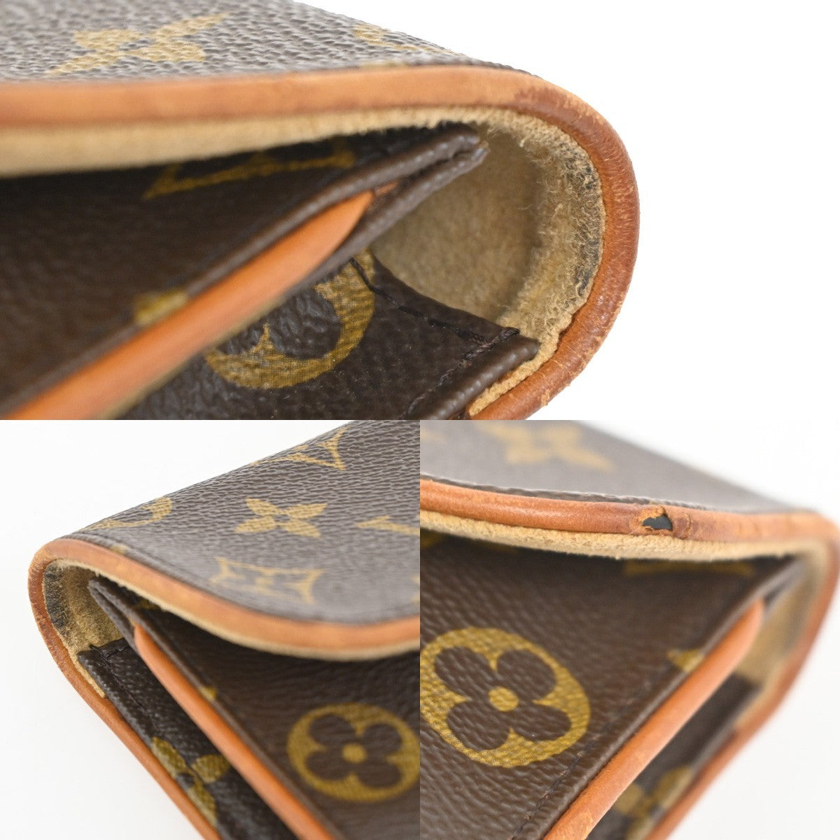 LOUIS VUITTON Pochette Twin PM 2Way Shoulder Clutch Bag Monogram M51854 30TA636
