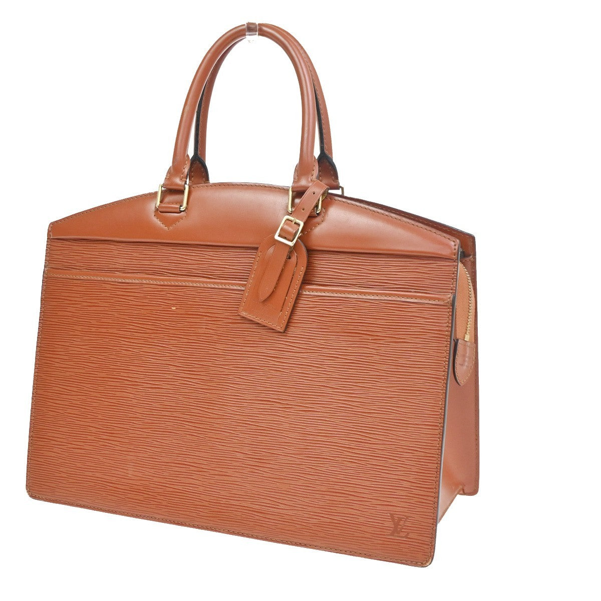 LOUIS VUITTON LV Logo Riviera Hand Bag Epi Leather Brown France M48183 88CA775