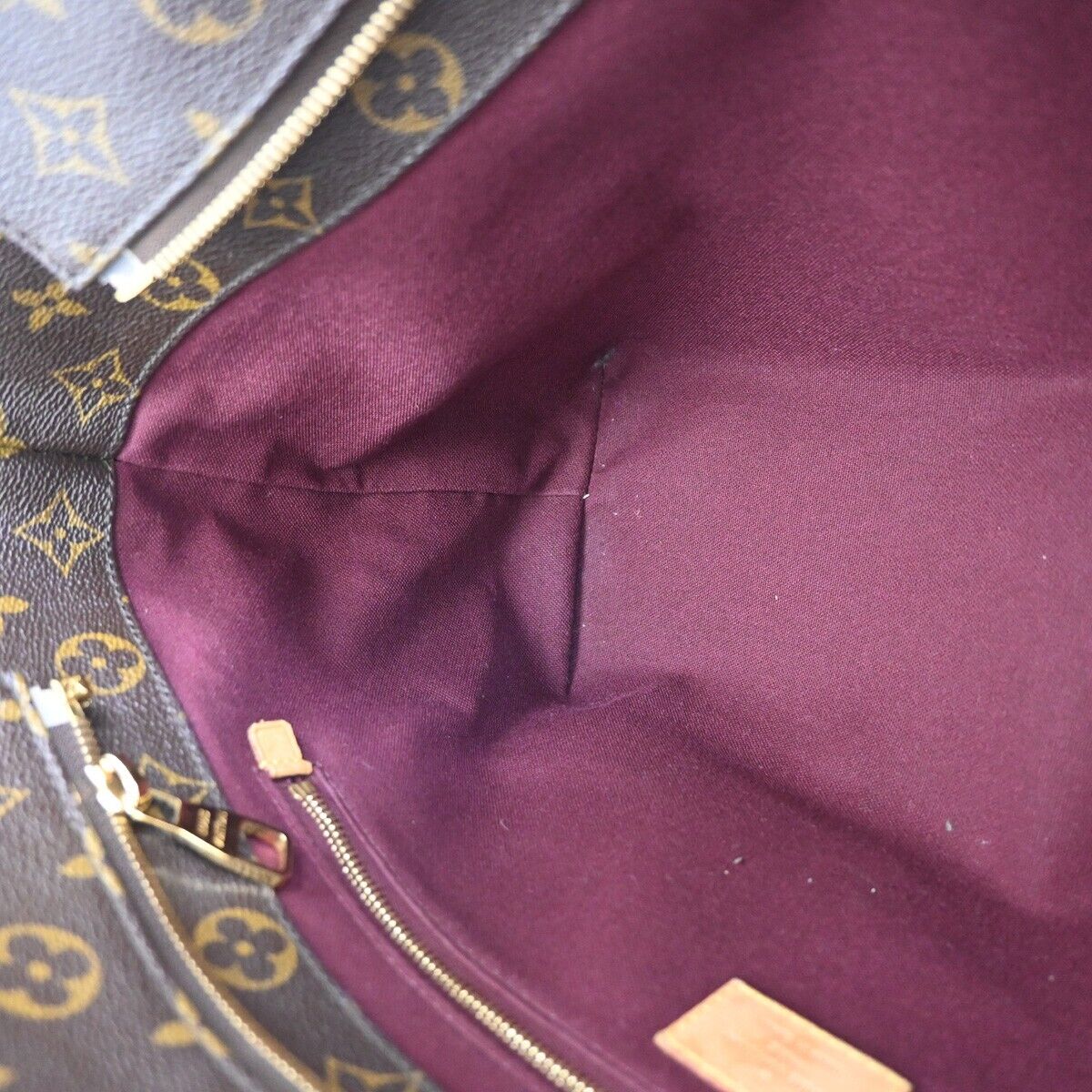 LOUIS VUITTON Raspail PM Shoulder Bag Monogram Leather Brown M40608 98EA752