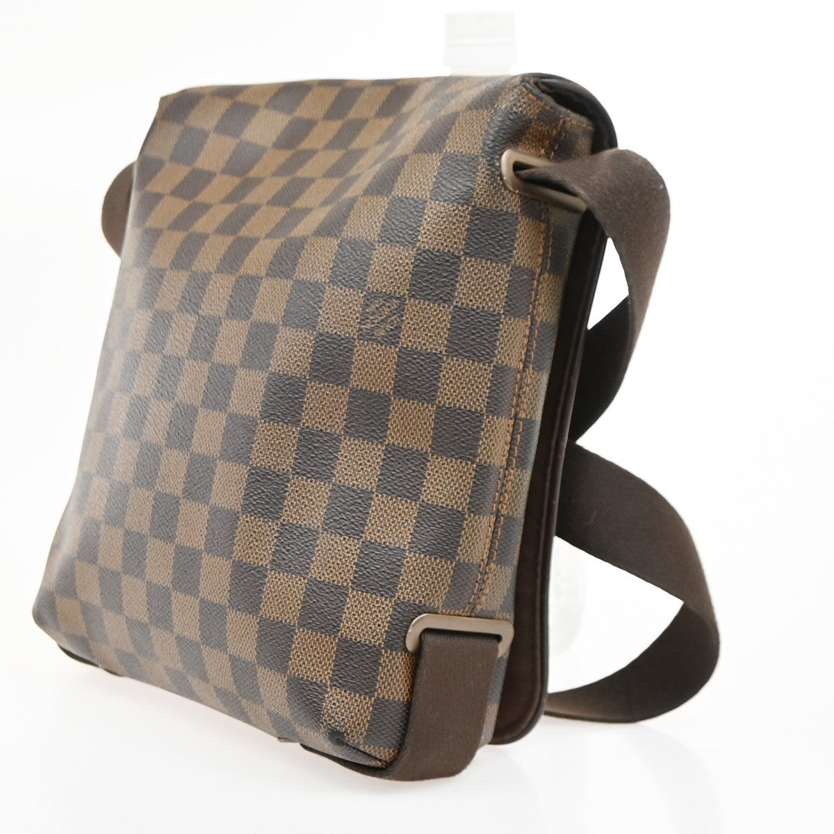 LOUIS VUITTON Brooklyn PM Shoulder Bag Damier Ebene Leather Brown N51210 72SA058