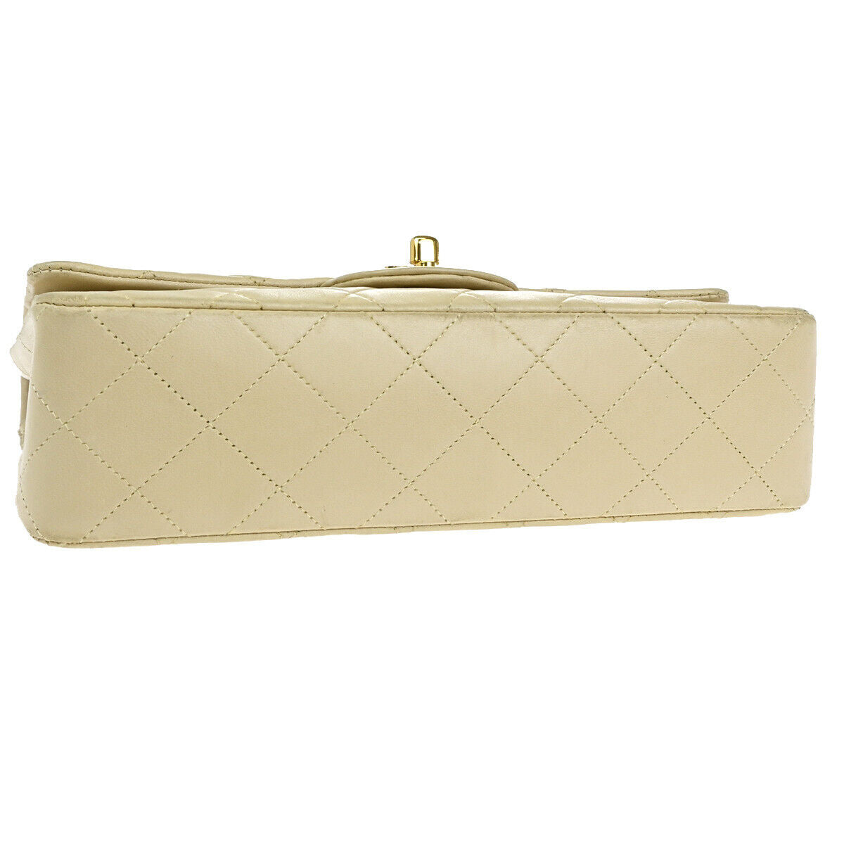 CHANEL CC Matelasse 23 Double Flap Chain Shoulder Bag Leather GHW BE 870RJ890